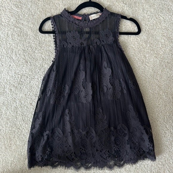 Altar’d state purple laced top - like new - Picture 1 of 5